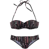 Buffalo Bikini gemengde kleuren / zwart