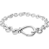 Pandora 598911C00-1 Armband Chunky Infinity Knot zilver 16 cm