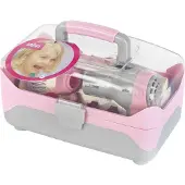Braun beautycase met accessoires |