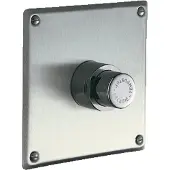 Delabie zelfsluitende kraan-mechanisch tempostop, rvs (rvs), bediening hand