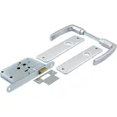 Starx Loopslot Met Beslag - Wit/Aluminium