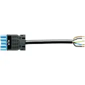 Wieland Electric 92.258.4004.9 Aansluitkabel Zwart 4 m