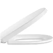Pressalit Delight closetzitting met deksel softclosing steek/kantel Wit