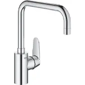 GROHE Eurodisc Cosmopolitan 1-gats keukenkraan met hoge uitloop chroom