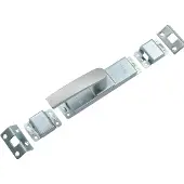 Nemef Krukespagnolet - aluminium geanodiseerd - F1 - Slag 16 mm - incl 2 hoeksluitplaten en 2 geleiders