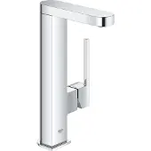 GROHE Plus - Wastafelkraan L, met Push-Open afvoergarnituur en uittrekbare perlator, chroom 23844003