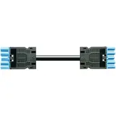 Wieland Electric 92.258.2060.9 Verbindingskabel Zwart 2 m