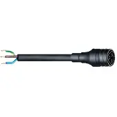 Wieland Electric 96.232.4033.1 Aansluitkabel Zwart 4 m