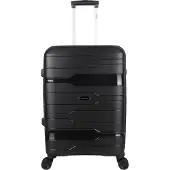 Decent One-City Koffer Medium Zwart 72 Liter 67x47x28cm