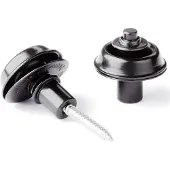Dunlop SLS1403BK Black Strap Lock