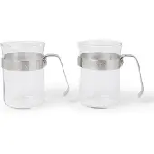 Barista & Co Koffiebeker Zilver (2-Delig)
