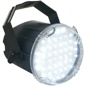 Beamz Witte Party Stroboscoop met 48 LED's