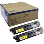 Brother TN900y - pack de 2 - jaune - originale - cartouche de toner