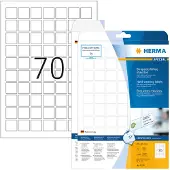 Herma Etiketten slijtvast A4, 24 x 24 mm, wit, extreem sterk hechtend
