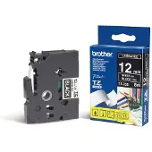 Brother TX-335 Tape Zwart op wit (12 mm)