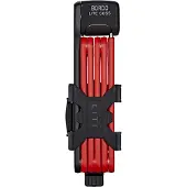 ABUS Fietsslot Vouwslot - BORDO Lite 6055K - Security level 7 - rood - 85 cm - Geschikt voor elektrische fietsen en stadsfietsen