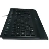 Logitech bedrade toetsenbord K280E, wit, Scandinavisch model