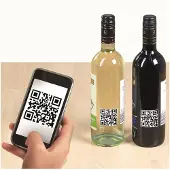 Herma QR-code etiketten, A4, 40 x 40 mm, wit, ondoorzichtig, permanent hechtend - 2 stuks