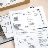 Herma Verzendetiket + inleveringsbon, A4, 182 x 130 mm, wit, ondoorzichtig, permanent