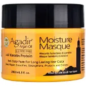 Agadir Moisturizing Masker Moisture Masque 236.6ml | Voor Beschadigd Haar