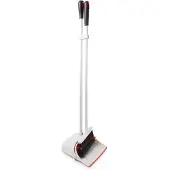 Oxo Bezem en Blik - Staand - Aluminium