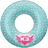 Studio 100 Zwemband K3 Opblaasbaar Meisjes 108 Cm Roze/turquoise