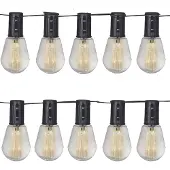 Luxform Tuinlamp Solar String Light Alicante Black