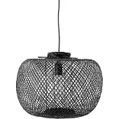 Bloomingville Rodi Hanglamp, Zwart, Bamboe