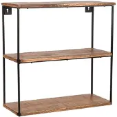 Label51 - Wandplanken Vintage - Bruin - 20x50x50cm