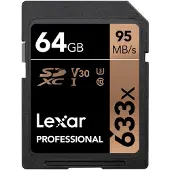 Lexar SDXC Professional UHS-I 633x 64GB