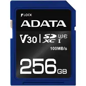 ADATA Premier Pro 256 GB SDXC-kaart (UHS-I U3, Class 10, V30)