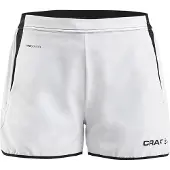 Craft Tennisbroek Women Pro Control Impact Shorts W White Black-S