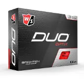 Wilson - Duo OPTIX Red 12pack Golf Balls