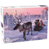 Tactic Legpuzzel Santa Claus In Sleigh 1000 Stukjes