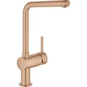 GROHE Keukenmengkraan minta l-uitloop warm sunset geborsteld