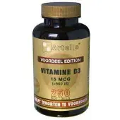 Artelle Vitamine D3 15 mcg Artelle 250cap