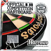 Harrows Cible de fléchettes Official Competition