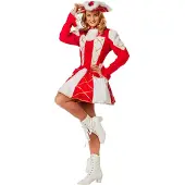 Wilbers Dansmarieke bi-stretch, rood | Maat 42 |