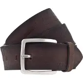 Mustang Riem donkerbruin / zilver