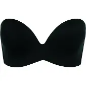Wonderbra Perfect strapless Dames Beha - ZWART - Maat C80