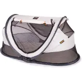 Deryan Peuter Luxe Campingbedje – Inclusief zelfopblaasbare matras - Cream