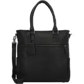 Burkely leren shopper Antique Avery zwart female