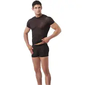 Amorable - Transparant Herenshirt S/M