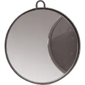 Comair Kabinett-Handspiegel "Standard" mit Griff und Öse, 25 cm schwarz