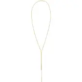 Elli - Elli Halsketting Y-Kette Geo Stab Minimal 925 Silber Kettingen Dames