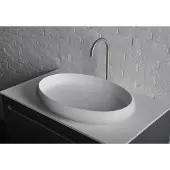 SSI Design Wyoming wastafel Solid Surface 60x40x11,2cm