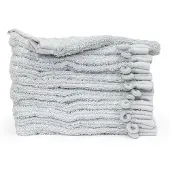 The One Towelling 6-PACK: Washandjes Organic - 16 x 21 cm Kleur: Licht