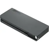 Lenovo USB-C Dual Display Travel Dock USB-C dockingstation Geschikt voor merk (dockingstation):