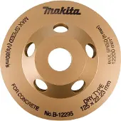 Makita B-12295 Schuurkop 125 mm grof B-12295 Diameter: 12.5 cm 1 stuk(s)