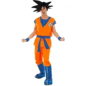 Chaks Kostuum Goku Saiyan Heren